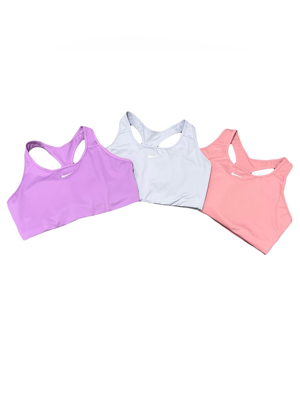 Nike Swoosh Medium Support Sports Bra | Set Of 3 | Racerback | XXL